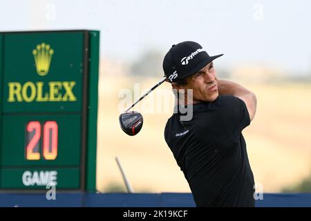 Rom, Italien. 16. Sep, 2022. Während der DS Automobiles 79. Italyan Golf Open im Marco Simone Golf Club am 16. September 2022 in Rom Italien Quelle: Live Media Publishing Group/Alamy Live News Stockfoto