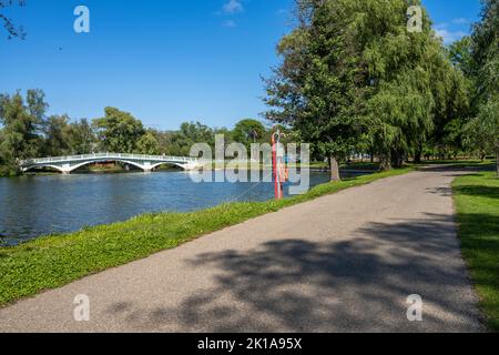 Toronto Islands Park Center Island Bridge. Toronto, Ontario, Kanada. Stockfoto