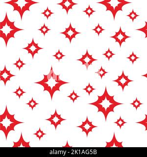 Star Explosion Symbol nahtlose Design-Vektor Stock Vektor
