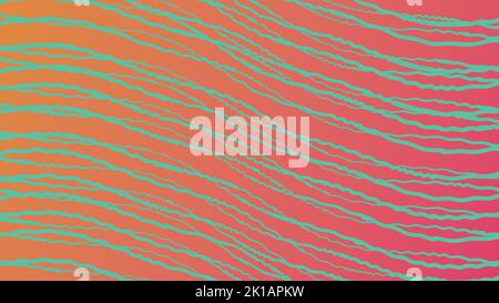 Spots Konzept Hintergrund . atemberaubende moderne Hintergrund-Design mit gewellten kurvigen Linien über den Hintergrund bewegen. Blau, Rosa und Orange Farbthema Stock Vektor