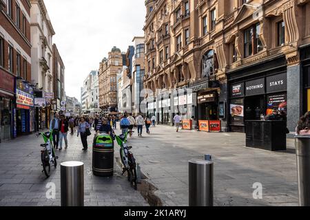 Rund um London im Jahr der Königin Elizabeth II. Vorbei Stockfoto