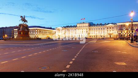 St. Petersburg Russland - Mariinsky Palast in der Altstadt Stockfoto