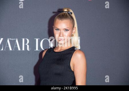 New York, Usa. 09. September 2022. Josie Canseco besucht 2022 Harper's Bazaar-IKONEN und Bloomingdales 150.-jähriges Jubiläum in New York City. Kredit: SOPA Images Limited/Alamy Live Nachrichten Stockfoto