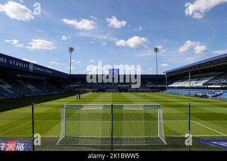 Ein allgemeiner Blick in den Boden vor dem Spiel der Sky Bet Championship in der Loftus Road, London. Bilddatum: Samstag, 17. September 2022. Stockfoto