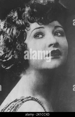 Betty Compson (1897-1974), Actriz de Cine estadounidense. Stockfoto