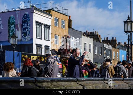 Macclesfield Bridge, Camden Town, London, England, Großbritannien. Stockfoto