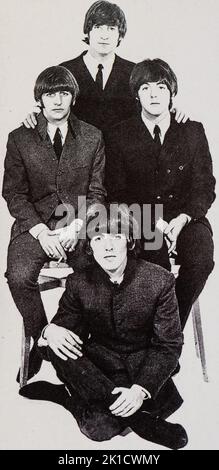 EMI CD-Booklet - The Beatles - Past Masters Volume One. Stockfoto
