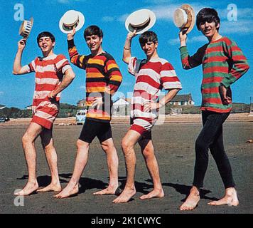 EMI CD-Booklet - The Beatles /1962-1966. Stockfoto