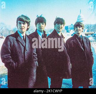 EMI CD-Booklet - The Beatles /1962-1966. Stockfoto