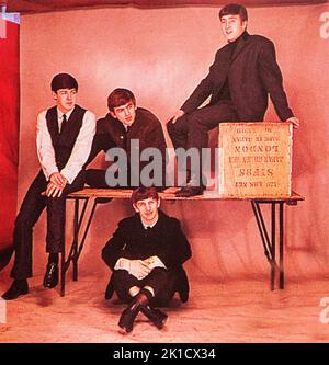 EMI CD-Booklet - The Beatles /1962-1966. Stockfoto