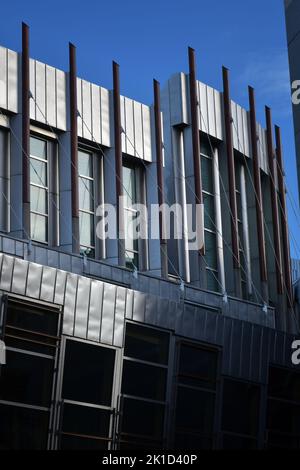 Edinburgh Schottland, Großbritannien 16. September 2022. Allgemeine Ansichten des schottischen Parlaments. Kredit sst/alamy live News Stockfoto