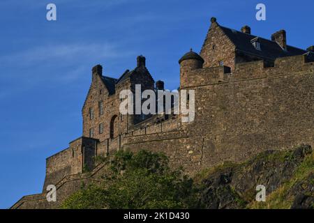 Edinburgh Schottland, Großbritannien 16. September 2022. Allgemeine Ansichten von Edinburgh Castle. Credit sst/alamy live News Stockfoto