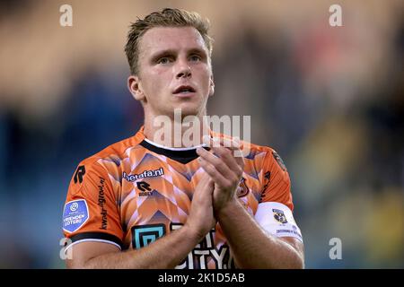 ARNHEM - Damon Mirani vom FC Volendam nach dem niederländischen Eredivisie-Spiel zwischen Vitesse und FC Volendam beim Gelredome am 17. September 2022 in Arnhem, Niederlande. ANP JEROEN PUTMANS Stockfoto