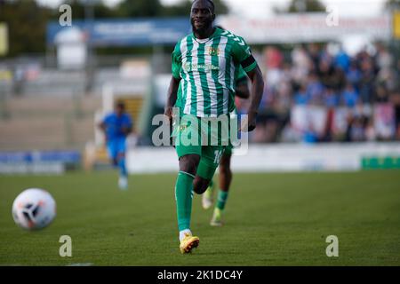 Yeovil Town V Chesterfield Samstag, 17. September 2022 - Huish Park - Yeovil - Vereinigtes Königreich Kredite an Martin Edwards Stockfoto