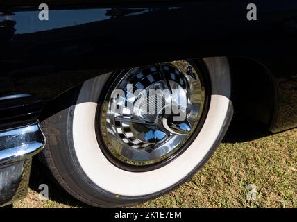 Cadillac Black 1960 DeVille Hardtop Coupé Stockfoto