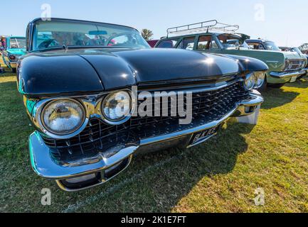 Cadillac Black 1960 DeVille Hardtop Coupé Stockfoto