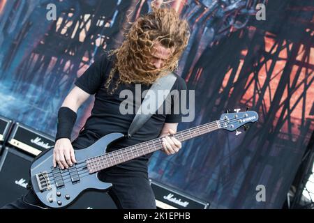 EXODUS HELLFEST Festival, Clisson, FRANKREICH , 21/06/2015 Florent 'MrCrash' B. Stockfoto