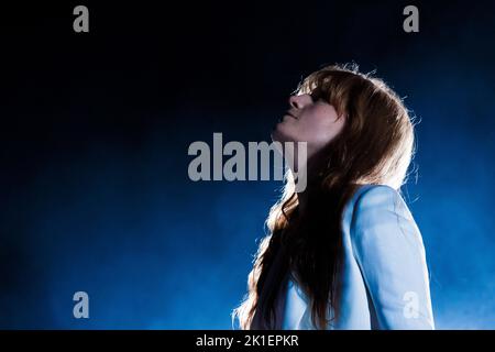 FLORENCE + THE MACHINE SZIGET Festival, Budapest, HUNGARY , 11/08/2015 Florent 'MrCrash' B. Stockfoto