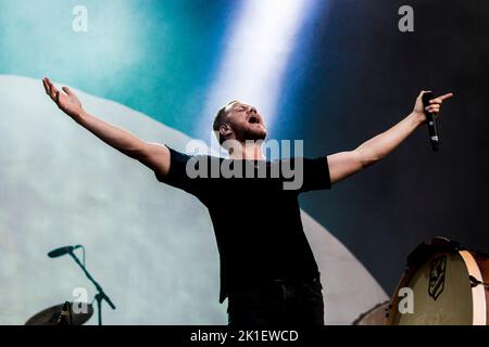 IMAGINE DRAGONS SZIGET Festival, Budapest, HUNGARY , 13/08/2014 Florent 'MrCrash' B. Stockfoto