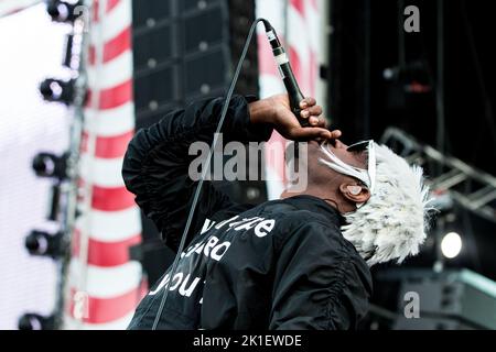 OUTKAST SZIGET Festival, Budapest, UNGARN , 17/08/2014 Florent 'MrCrash' B. Stockfoto