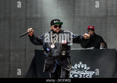 OUTKAST SZIGET Festival, Budapest, UNGARN , 17/08/2014 Florent 'MrCrash' B. Stockfoto