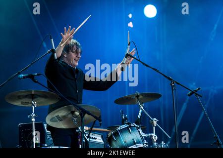 TRIGGERFINGER SZIGET Festival, Budapest, UNGARN , 17/08/2014 Florent 'MrCrash' B. Stockfoto