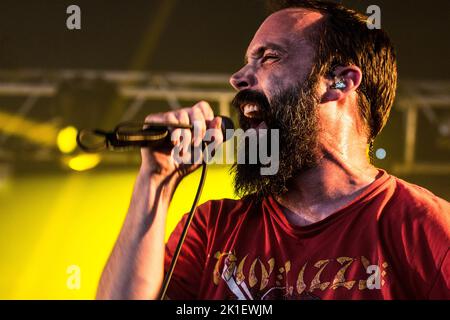 CLUTCH HELLFEST Festival, Clisson, FRANKREICH , 21/06/2014 Florent 'MrCrash' B. Stockfoto