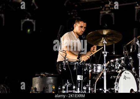 Biddinghuizen, Niederlande 20. august 2022 BadBadNotGood live beim Lowlands Festival 2022 © Roberto Finizio/ Alamy Stockfoto