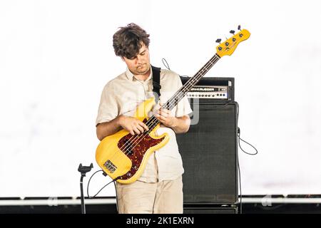 Biddinghuizen, Niederlande 20. august 2022 BadBadNotGood live beim Lowlands Festival 2022 © Roberto Finizio/ Alamy Stockfoto