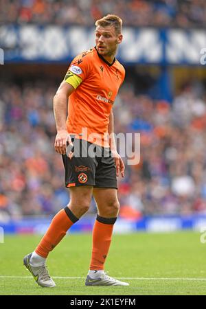 Glasgow, den 17.. September 2022. Ryan Edwards von Dundee Utd während des Cinch Premiership-Spiels im Ibrox Stadium, Glasgow. Bildnachweis sollte lauten: Neil Hanna / Sportimage Stockfoto