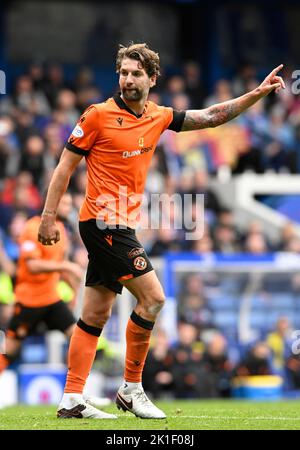 Glasgow, den 17.. September 2022. Charlie Mulgrew von Dundee Utd während des Cinch Premiership-Spiels im Ibrox Stadium, Glasgow. Bildnachweis sollte lauten: Neil Hanna / Sportimage Stockfoto