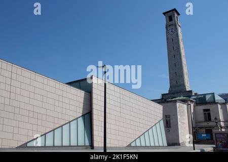 Der Pavillon des SeaCity Museums, Havelock Road, Southampton England Stockfoto