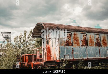 Detailansicht der Zeche Zollern in Dortmund Stockfoto