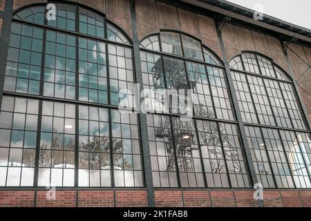 Detailansicht der Zeche Zollern in Dortmund Stockfoto