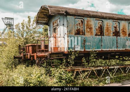 Detailansicht der Zeche Zollern in Dortmund Stockfoto