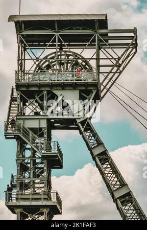 Detailansicht der Zeche Zollern in Dortmund Stockfoto