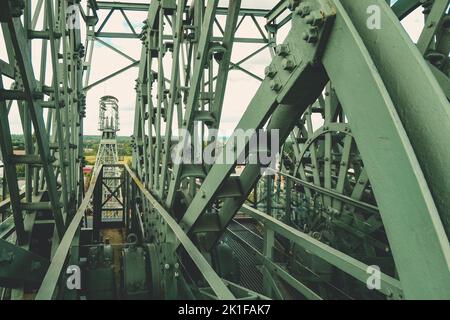 Detailansicht der Zeche Zollern in Dortmund Stockfoto