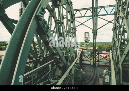 Detailansicht der Zeche Zollern in Dortmund Stockfoto