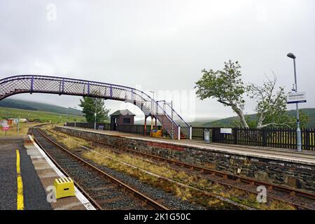 Bahnhof Achnasheen. Schottland, Vereinigtes Königreich Stockfoto