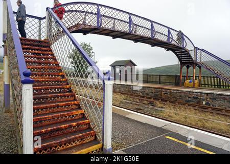 Bahnhof Achnasheen. Schottland, Vereinigtes Königreich Stockfoto