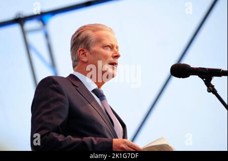Wien, Österreich. 08 Mai 2015. Reinhold Mitterlehner (ÖVP-Österreichische Volkspartei) von 2014 bis 2017 als Vizekanzler der Republik Österreich Stockfoto