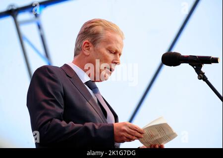 Wien, Österreich. 08 Mai 2015. Reinhold Mitterlehner (ÖVP-Österreichische Volkspartei) von 2014 bis 2017 als Vizekanzler der Republik Österreich Stockfoto
