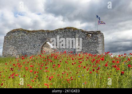 Castle Roy an der Nethy Bridge im Cairngorm National Park, Schottland Stockfoto