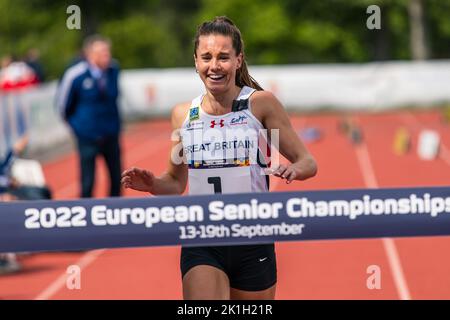 Charlie Follett aus Großbritannien gewinnt Goldmedaille bei den Senior Pentathlon Europameisterschaften in Szekesfehervar, Ungarn, 18. September 2022. (CTK Stockfoto