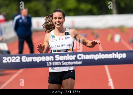 Charlie Follett aus Großbritannien gewinnt Goldmedaille bei den Senior Pentathlon Europameisterschaften in Szekesfehervar, Ungarn, 18. September 2022. (CTK Stockfoto