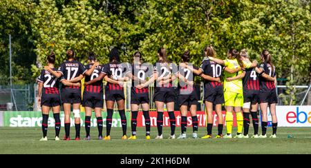 Mailand, Italien. 18. September 2022. Mailand Treffen während AC Mailand gegen US Sassuolo, Italienischer Fußball Serie A Frauenspiel in Mailand, Italien, September 18 2022 Quelle: Independent Photo Agency/Alamy Live News Stockfoto