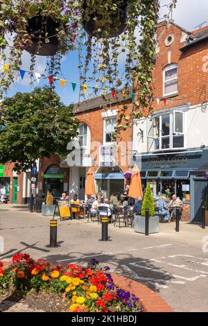 Poco Loco Bistro, Castle Street, Hinckley, Leicestershire, England, Vereinigtes Königreich Stockfoto