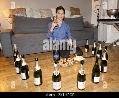 Paris, Frankreich. 17. September 2022. Jeremy Bellet feiert seinen Geburtstag am 17. September 2022 in Paris, Frankreich. Stockfoto
