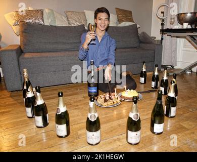 Paris, Frankreich. 17. September 2022. Jeremy Bellet feiert seinen Geburtstag am 17. September 2022 in Paris, Frankreich. Stockfoto