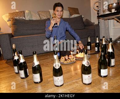 Paris, Frankreich. 17. September 2022. Jeremy Bellet feiert seinen Geburtstag am 17. September 2022 in Paris, Frankreich. Stockfoto